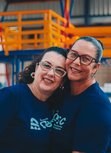 Imagen area da fachada do colégio AESC